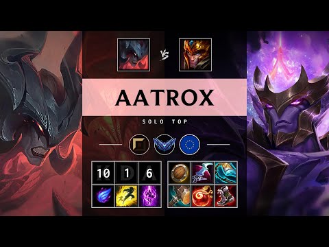 Aatrox Top vs Jarvan IV: Unstoppable - EUW Diamond Patch 14.24