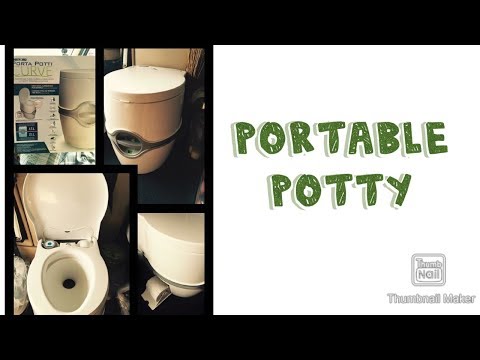 EMPTYING AND CLEANING A THETFORD CURVE PORTA POTTI | TRUCKERLIFE | LIFE ON THE ROAD