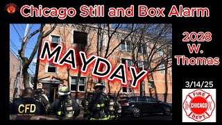 Download lagu CHICAGO | STILL AND BOX ALARM WITH MAYDAY | 2028 W. THOMAS | FIREGROUND AUDIO 3/14/25 mp3