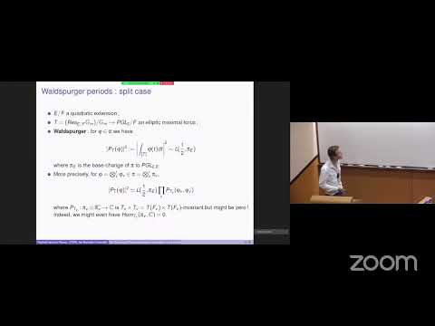 Raphaël Beuzart-Plessis: Relative trace formulae and the Gan-Gross-Prasad conjectures