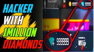 I Met A Hacker With One Million Diamonds And Flying Hack In Garena Free Fire