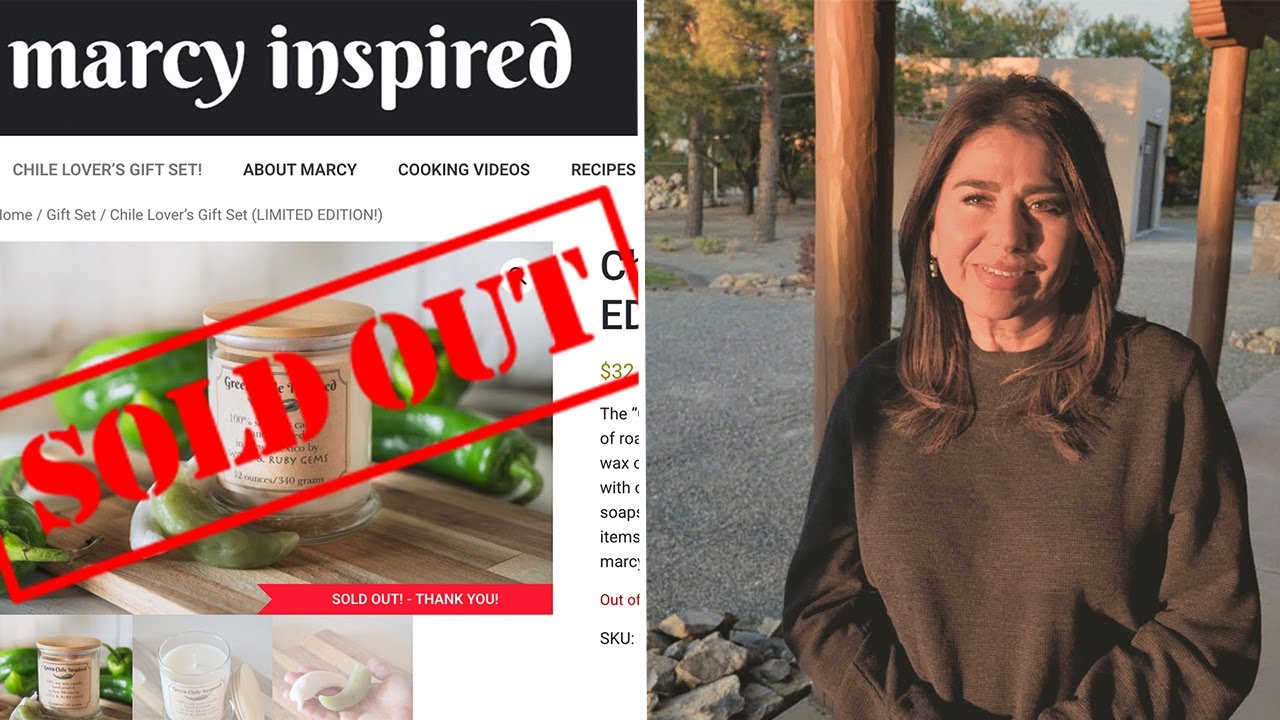 MARCY INSPIRED BONUS VIDEO: Thanks So Much/Our Chile-Scented Candles Sold Out in less than 48 Hours