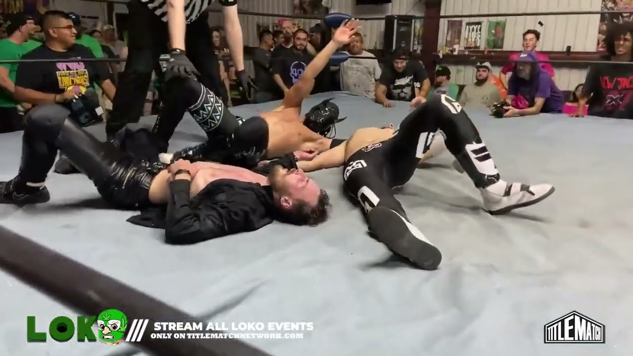 Epydemius Jr vs Chris Carter vs Max Heights - LOKO Wrestling FULL MATCH