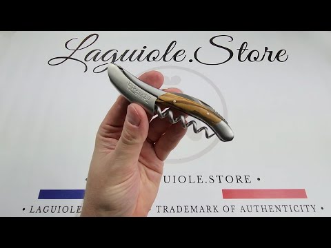 Laguiole Corkscrew Olivewood handle | Sommelier Knife
