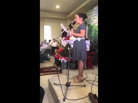 Zeno si Larisa la  biserica timisoara