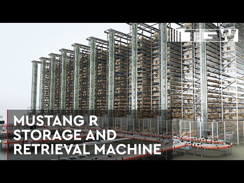 Maximize Storage Efficiency with Mustang R – 3D Animation & Explainer | TGW Logistics