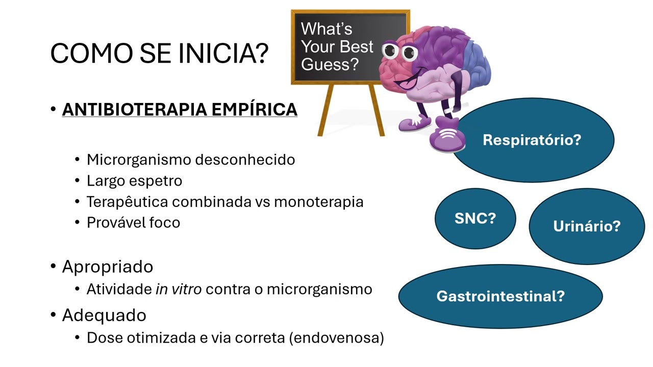 Antibioterapia - prescrição e descalação