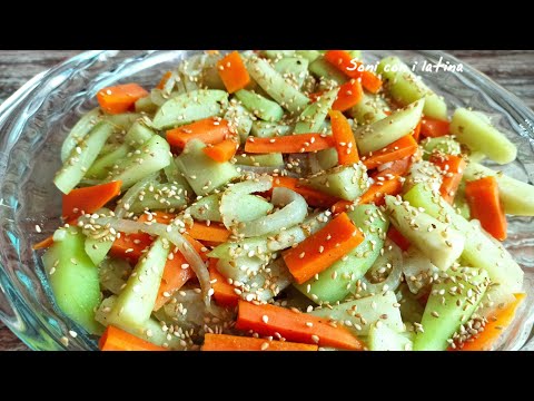 ENSALADA Ò GUARNICIÒN DE CHAYOTE CON ZANAHORIA | Soni con i latina