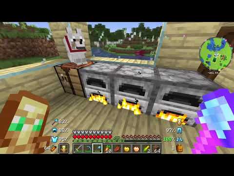 Sezon 11 Minecraft Modlu Survival Bölüm 17 - Ahır Yaptım