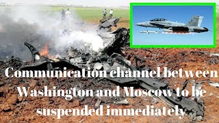 Russia warns it will treat US led coalition jets in Syria as targets after US Shoots down Syrian Jet