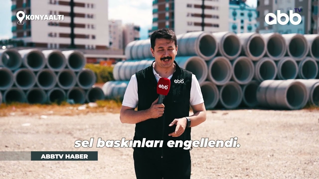 KONYAALTI'NDA ALTYAPI ÇALIŞMALARI HIZLA DEVAM EDİYOR