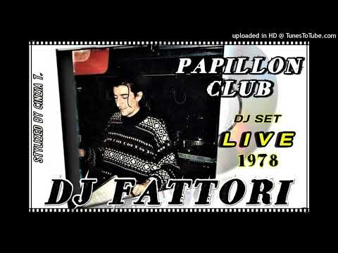 DJ FABRIZIO FATTORI@DJ SET  LIVE AT PAPILLON CLUB di RIMINI - 1978 -  (Video by Cinzia T.)