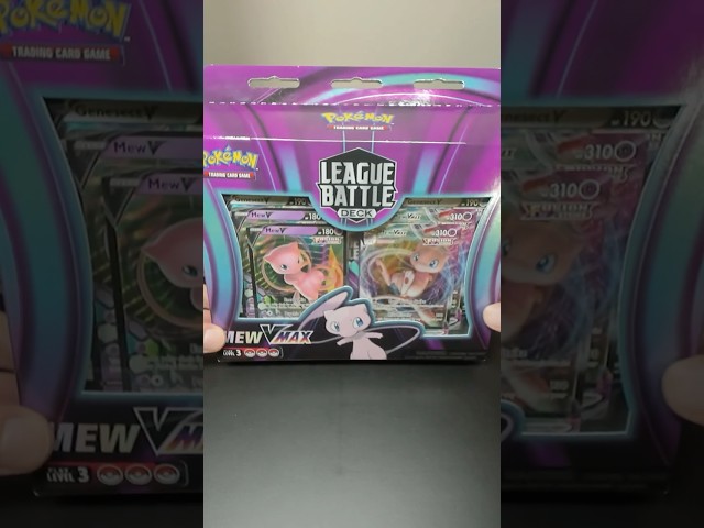 Vídeo relacionado con Pokémon: Baraja Combate De Liga De Mew VMAX (1 baraja de 60 Cartas Completa, 6 2 Cartas holográficas)
