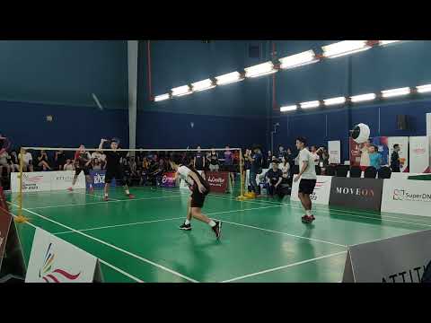 BADMINTON ASTRO CUP EXHIBITION MATCH - GOH V SHEM / LOW JUAN SHEN Vs CHAN PENG SOON / AZRYN AYOB