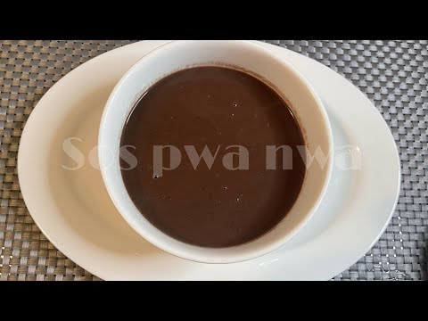 Kijan pou fe sos pwa nwa byen fasil et byen gou