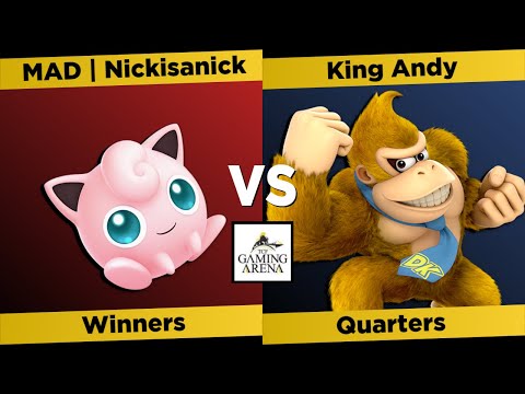 TCF Smash 2 Winners Quarters - King Andy (Donkey Kong, Sonic) vs Nickisanick (Jigglypuff)