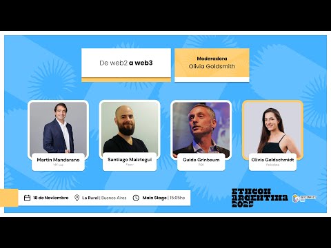 De Web2 a Web3 - ETHCon Argentina 2025 preview