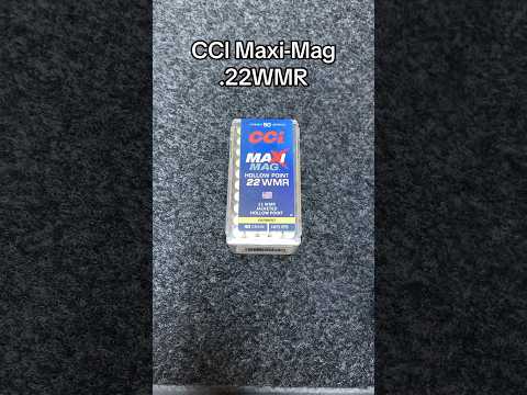 CCI Maxi Mag. .22 WMR Total Metal Jacket 40 gr. 1875 FPS Ammo