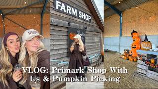 VLOG: Primark Shop With Us, Pumpkin Picking & Cosy Sunday Roast🍂
