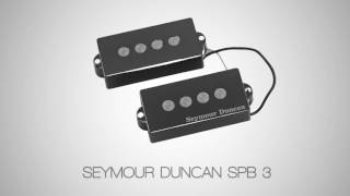 Seymour Duncan SPB-3 vs Mexican Fender P-Bass Pickup