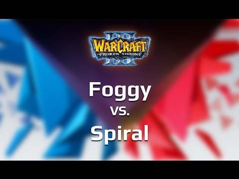 [WC3] WCA EU Pro Qualifier Group B – Foggy vs. Spiral (Round of 8)