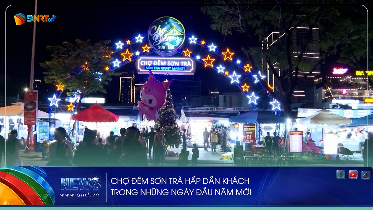 CHỢ ĐÊM SƠN TRÀ HẤP DẪN KHÁCH TRONG NHỮNG NGÀY ĐẦU NĂM MỚI