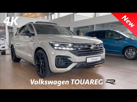 Volkswagen Touareg R (eHybrid) 2021 FIRST Look in 4K | Exterior - Interior (Sechura Beige Metallic)