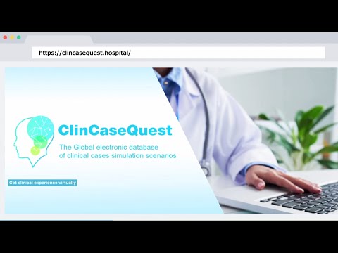 Simulation training platform for medical education "ClinCaseQuest"