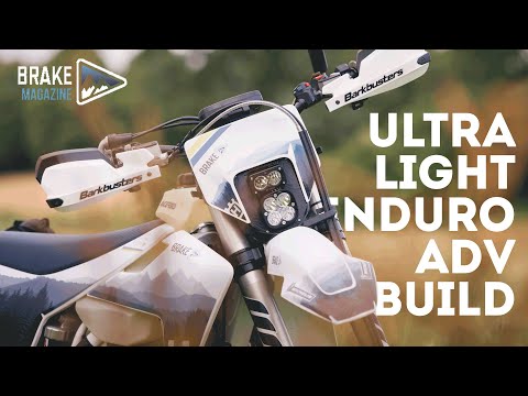 Building an Ultra Light ADV Bike - Part 1