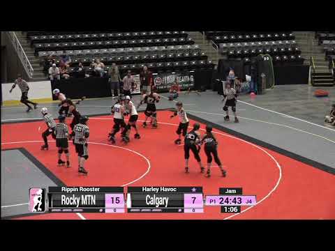2018 WFTDA Continental Cup - NA West Game 12: Rocky Mountain Rollergirls vs Calgary Roller Derby