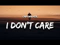 Cain Walker - I Don't Care (Lyrics)