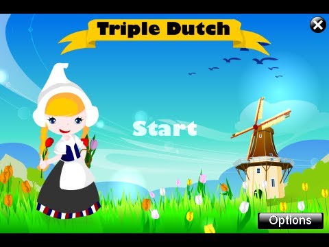 Triple Dutch gameplay demo (iPhone puzzle game)