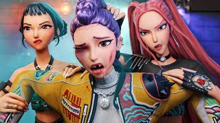 RUMI is Betrayed by MIRA and ZOEY - HUNTR/X break up .. 💔 | KPop Demon Hunters Fortnite