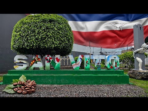 San Vito de Coto Brus, ​Costa Rica desde el Cielo 4K 🇨🇷  Música para Restaurantes y Cafés