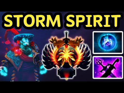 🔥 WHY STORM SPIRIT MID CAN CHASE AND DELETE ANYONE 🔥 DOTA 2