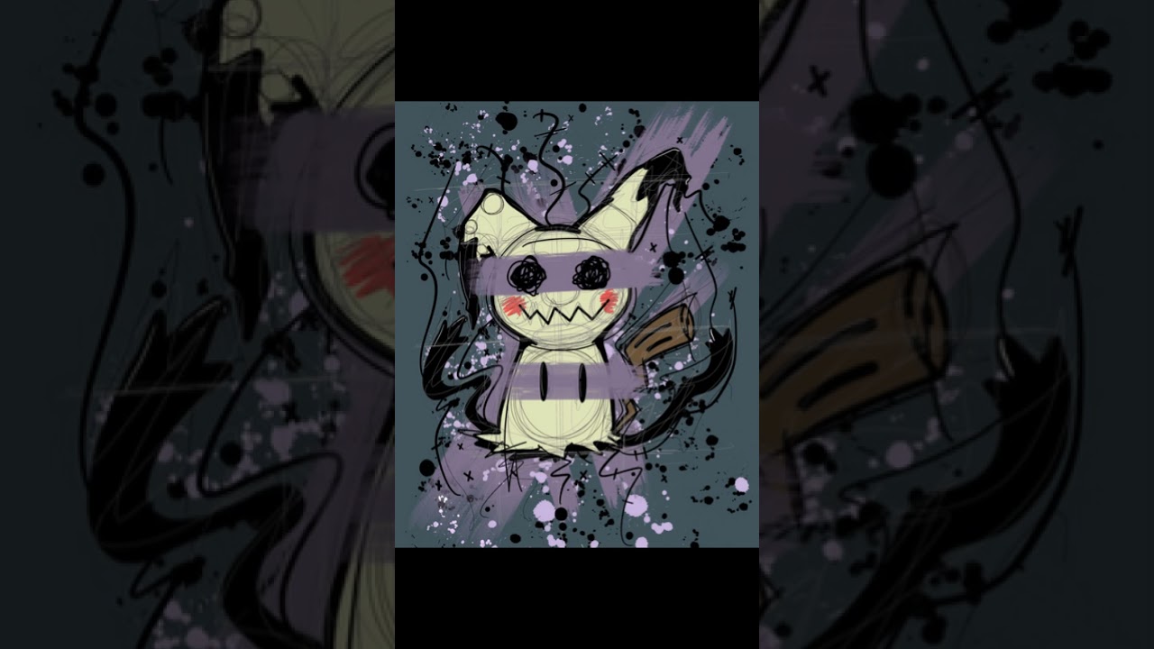 Mimikyu x Mew Fusion