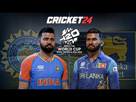 India's New Jersey OP! 🤩 - India vs Sri Lanka T20 World Cup Warm-Up Match - Cricket 24
