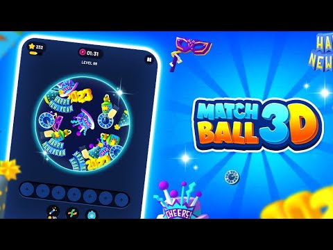 Match Ball 3D - Matching Items video