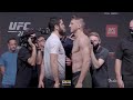 Islam Makhachev vs. Dan Hooker Weigh-In Staredown | UFC 267 | MMA Fighting