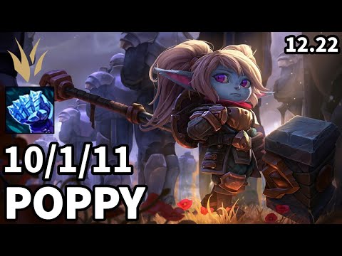 Poppy Jungle vs Graves - KR Master | Patch 12.22