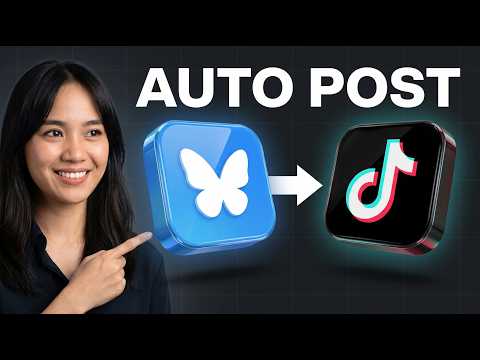 Auto Post Bluesky to TikTok (New and Existing Content)