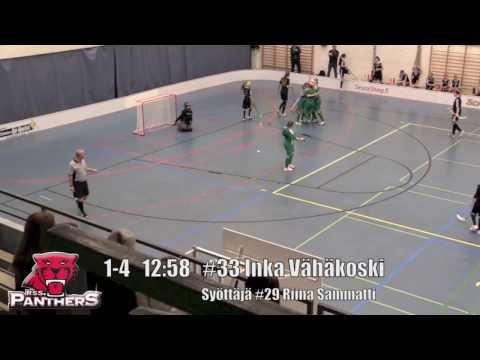 D-tytöt sisä-suomi 16.11 2013 KooVee vs. RSS Panthers maalikooste