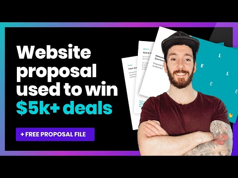 How to write a website design proposal | Create a web...