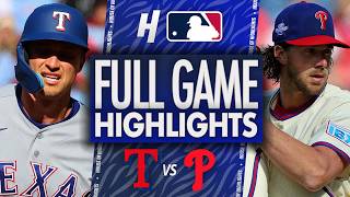 Texas Rangers vs Philadelphia Phillies - FULL GAME HIGHLIGHTS | March 28, 2026 MLB Season