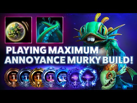 Murky Octograb - PLAYING MAXIMUM ANNOYANCE MURKY BUILD! - Hardstuck Bronze 5 Adventures 2022