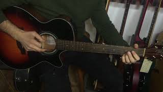 Video thumbnail for Takamine GF30CE BSB piccolo video demo by Antonio Silvestro