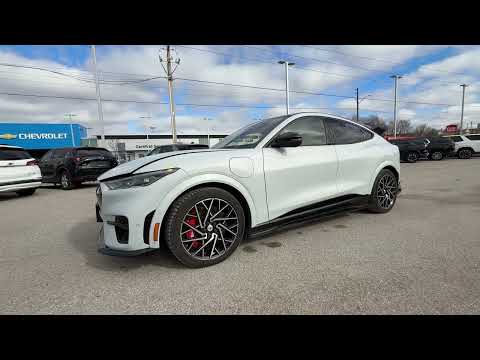 2022 Ford Mustang Mach-E GT Performance Edition AWD in White for sale at Ontario Motor Sales in Oshawa, ON