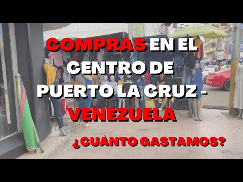 ASÍ ESTÁ el Centro de Puerto La Cruz - Anzoátegui - Venezuela