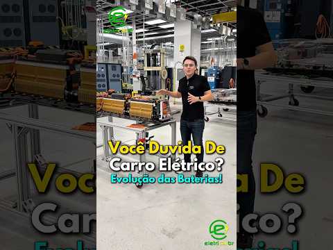 Você Duvida de Carro Elétrico? Evolução das Baterias!⚡