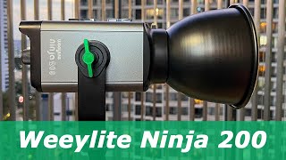 Viltrox Weeylite Ninja 200 Portable Bi-Color COB LED Review - Small and Powerful!